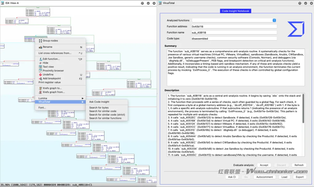 VirusTotal 新增端点：为恶意软件分析师的代码查询提供功能描述