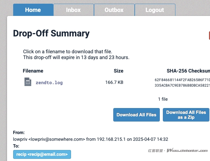 ZendTo漏洞允许攻击者绕过安全控制并访问敏感数据