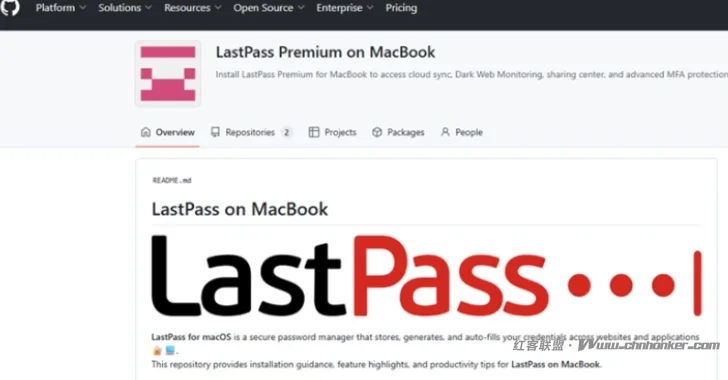 LastPass警告称，虚假仓库通过Atomic信息窃取器感染macOS系统